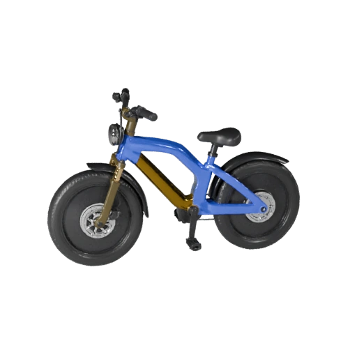 Bicicleta Eléctrica Lista para Juegos 3D para Uso en Tiempo Real