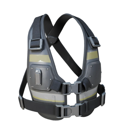 Arnés Protector de Utilidad de Alta Poligonalidad Modelo Héroe 3D