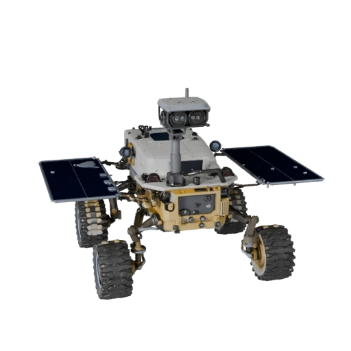 Modello 3D Rover Planetario Ice World per Film di Studio