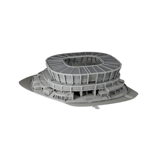 Modèle 3D d'extérieur de stade pour Unity - Ressource de jeu pour l'architecture