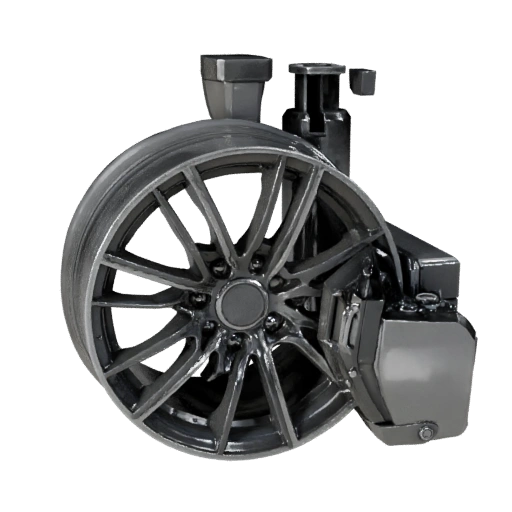 Car Wheel 3D Model for Unity - Low Poly Game Asset