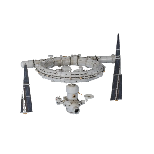 Unity Ready Forschungs-Raumstation 3D Engine Asset