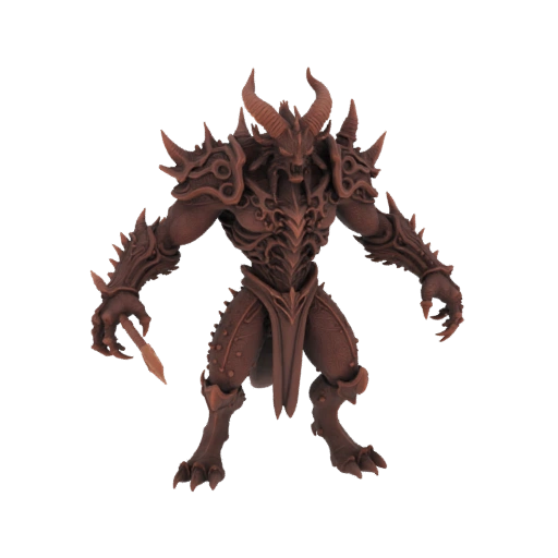 Dark Fantasy Demon Boss STL Pack