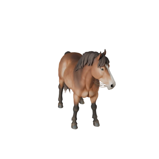 Maultier 3D Modell für Unity - Spielfertiges Asset, FBX | Lizenzfrei