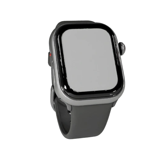 Medical Style Smartwatch 3D Asset for Online Stores
