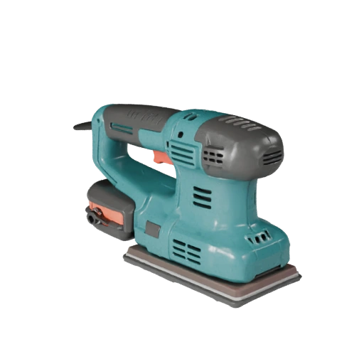 Compact Sander 3D Asset for Cinematic Film and VFX