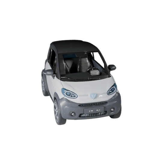 Kleinwagen 3D-Modell für Blender - Renderbereites Asset