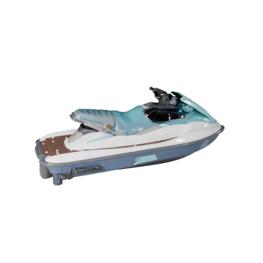 Modèle 3D de Jet Ski pour Unity - Asset Pro Low Poly pour Jeu