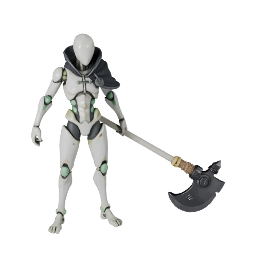 Anime Kleriker Charaktermodell - Geriggt