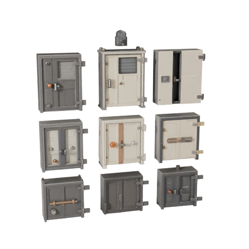 Panel de Puerta Moderna Cerrada 3D para Juegos Casuales