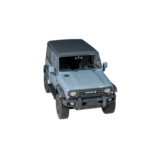 Utility Suv 3D Model for Blender & Games - Realistic PBR (Legacy)