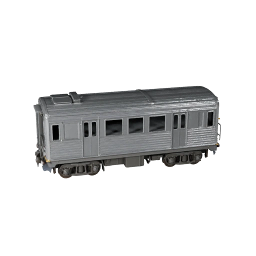 Train 3D Model for Unity - Low Poly Game Asset Pro