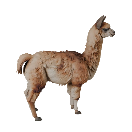 Realistisches Lama 3D-Modell - Rigged PBR Asset für Spiele | Lizenzfrei