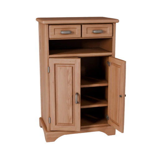 Shaker Schrank 3D-Asset für Film und VFX