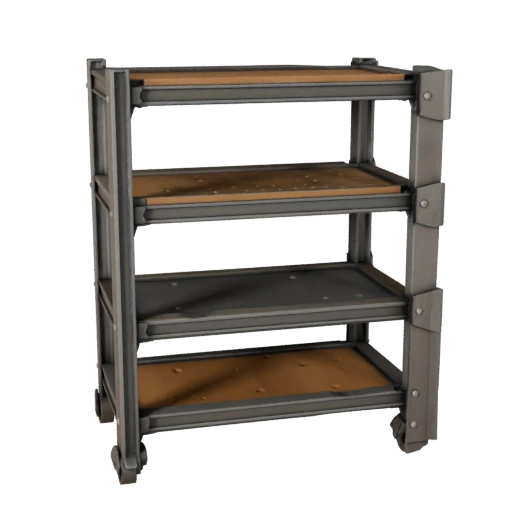Scaffale Industriale 3D per Livelli Realtime