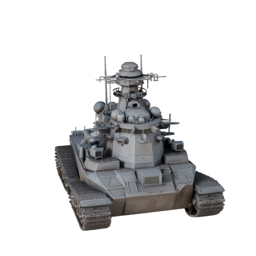 Destructor de Guerra Modelo 3D para Blender y Juegos - PBR
