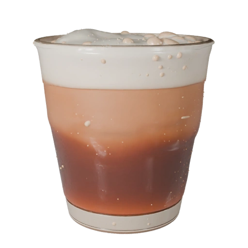 Asset Cinematografico 3D Tazza di Caffè Scintillante per Studio