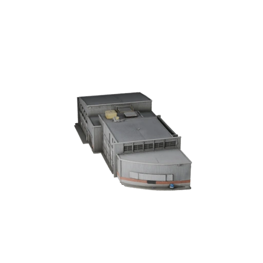 Modelo 3D de Prédio de Centro de Dados - Ativo Realista de Arquitetura