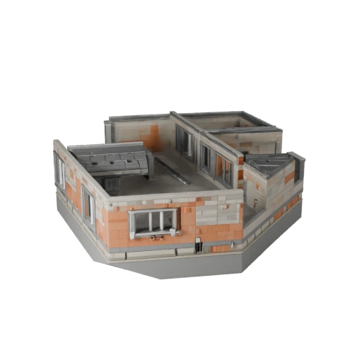 Kit Modulare per Tetto Stampabile STL Modello 3D - Asset in Scala