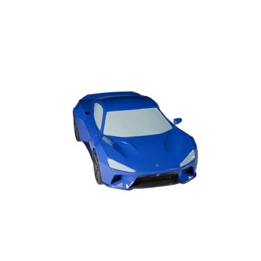 Printable Hypercar STL 3D Model - Display & Collectibles (Legacy)