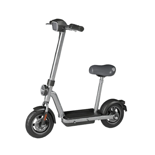 Modelo 3D de Scooter para Blender e Jogos - Asset PBR