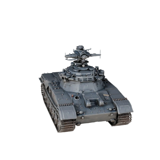 Modelo 3D de Acorazado para Blender y Juegos - Activo PBR