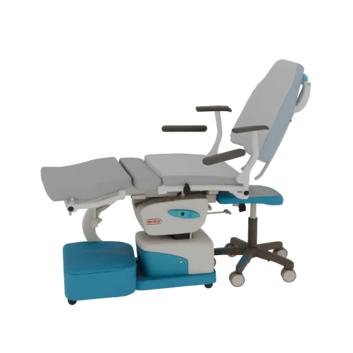 Carrello Esame Chirurgico 3D per Studi di Simulazione
