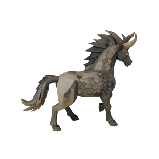 Modelo 3D de Centauro Baixo Poli - Asset para Jogos Unity com FBX | Royalty-Free