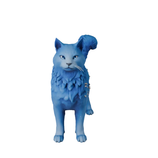 Modelo 3D Azul Russo para Unity - Asset Pronto para Jogo, FBX | PBR