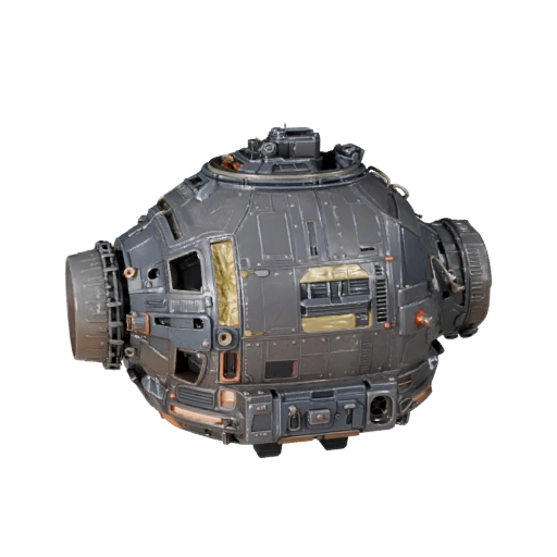 Modèle 3D de capsule d'équipage pour Blender - Actif prêt pour le rendu