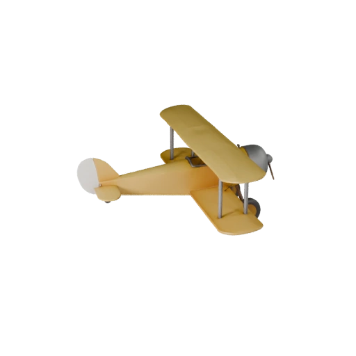 Biplano d'epoca stampabile STL Modello 3D per Collezionismo &