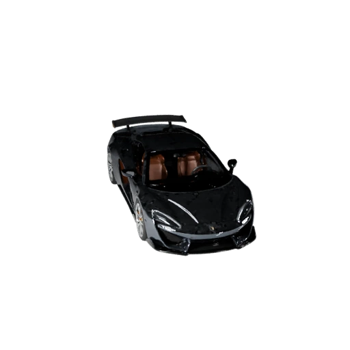 Modelo 3D de Supercarro para Unity - Ativo Pro de Baixo Poli para Jogos