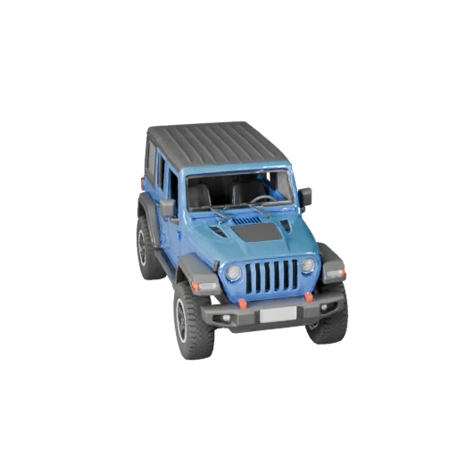Modelo 3D Imprimible Estilo Jeep SUV STL para Coleccionables y (Legacy)