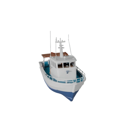 Barco de Pesca 3D Model para Blender - Asset Listo para Renderizar