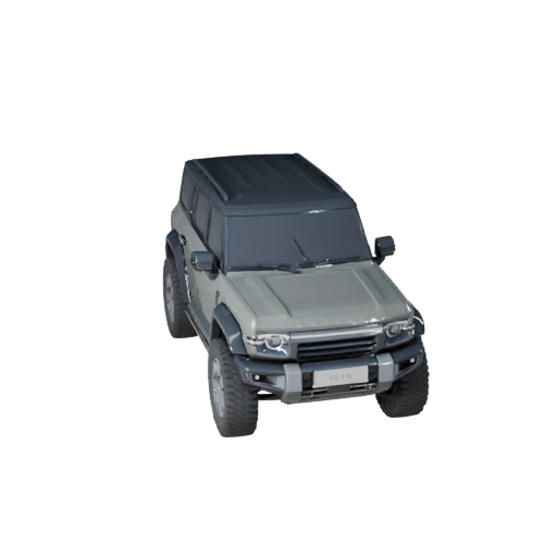 Elektro-SUV 3D-Modell für Blender & Spiele - Realistisch PBR