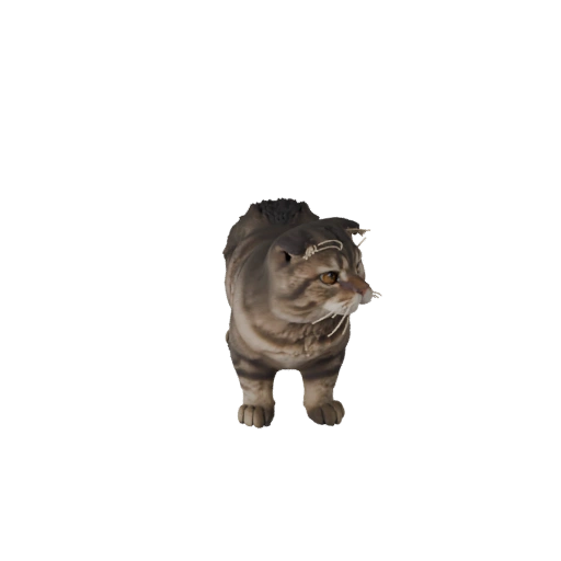 Scottish Fold 3D Modell für Unity - Spielfertiges Asset, FBX | PBR