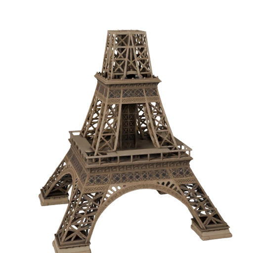 Modèle 3D de la Tour Eiffel pour Unreal - Actif Temps Réel pour Scènes UE