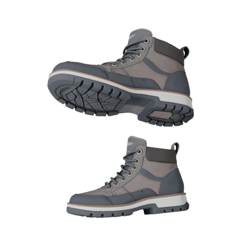 Sneaker Ankle Boot 3D Game Asset for Casual Levels
