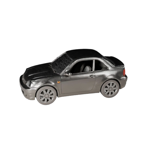 Druckfertiger Kleinwagen STL 3D-Modell für Sammlerstücke &