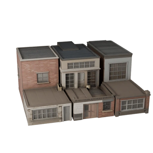 Kit de Fachada Modular 3D para Unity - Activo de Juego