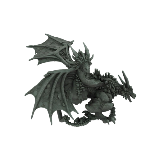 Fantasy Infernal Drache Boss Miniatur STL