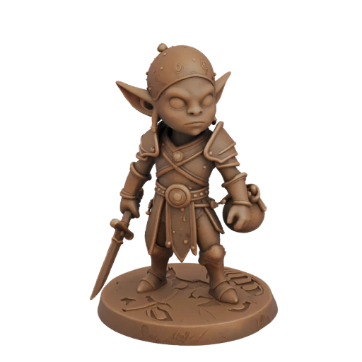 Fantasy Goblin Bogenschützen Miniatur STL - Schwarm