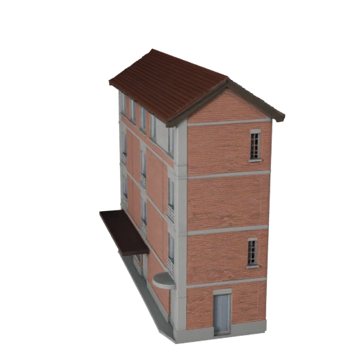 3D модель дуплекса для Blender - Рендер-ресурс для архитектуры