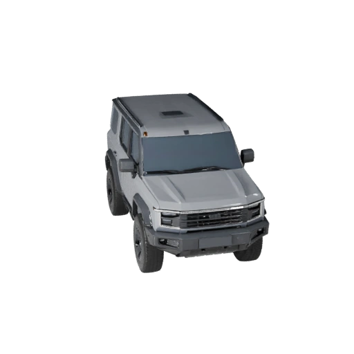 Cyber-SUV 3D-Modell für Blender - Renderbereites PBR-Asset
