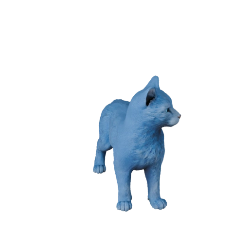 Modelo 3D de Azul Russo para Blender - Asset PBR com Texturas