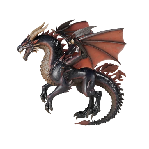Storm Dragon 3D Model for Unity - Game Ready Asset, FBX | PBR