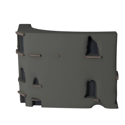 Modello 3D Facciata in Mattone per Unreal - Asset Realtime per Scene UE