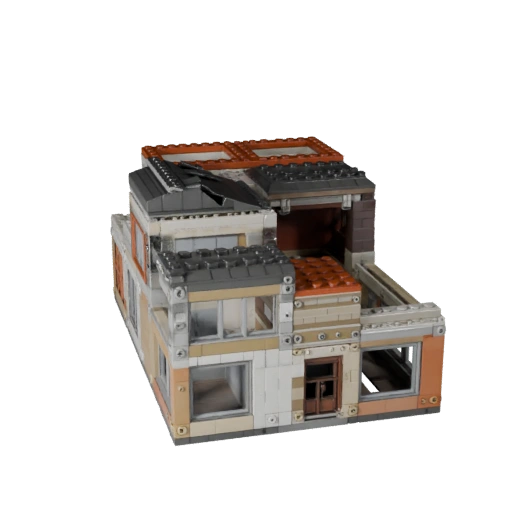 Kit Modular de Aldea Imprimible STL Modelo 3D - Asset de Escala