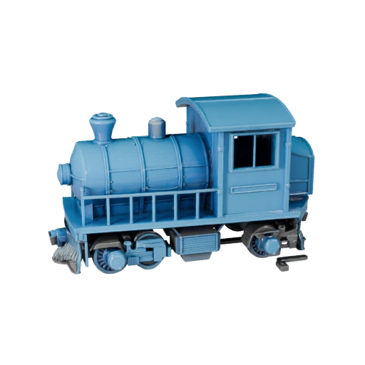 Trem de Carga Imprimível STL Modelo 3D para Colecionáveis &