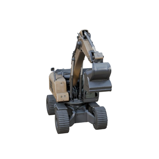 Modèle 3D Télescopique - Transport PBR Prêt pour le Jeu